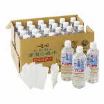 ７年保存水（軟水）　５００ｍＬ×２４本