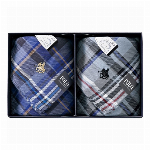 紳士先染めハンカチ１枚