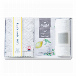 婦人無撚糸シャーリングタオルハンカチ２枚組