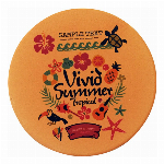 珪藻土コースター角（白）