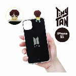 TinyTAN フィギュアミラーiPhoneケース11（Jin）