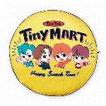 TinyTANラウンドクッション(TinyMART) ブルー