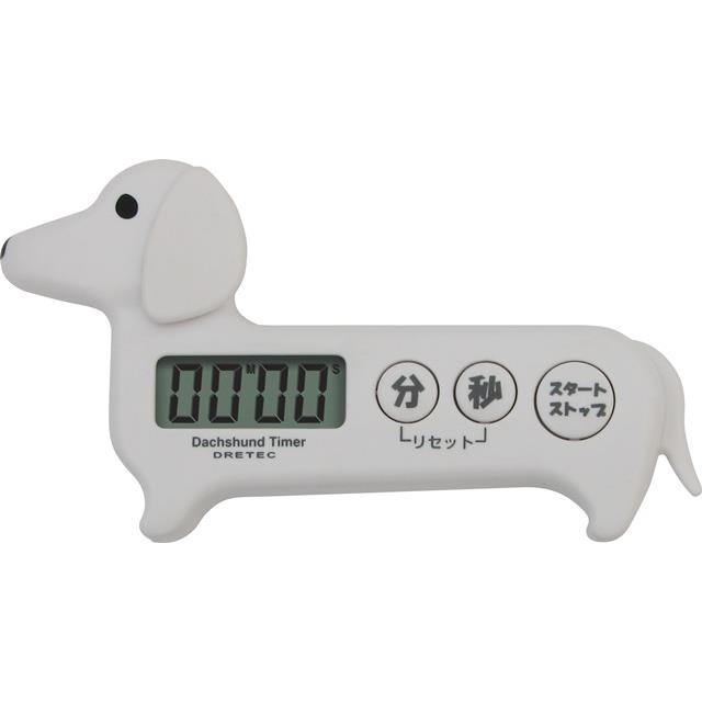 ダックスフンドタイマー ホワイトT-188WT - ヤマカ株式会社 [品番