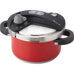 オースプラス両手圧力鍋 3.5L ブラック