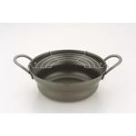 縁　広口両手　22cmEN-W22W