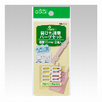《クロバー》　ソフト替えゴム◆抗菌防臭加工＜ひも通し付き＞白　　ソフトフィット　..