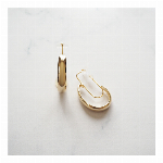 痛くないイヤリング　キラリフェザー  ピナジュエリー(ピナチョコ)