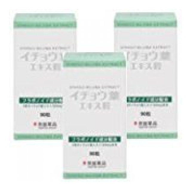 イチョウ葉エキス粒 3個
