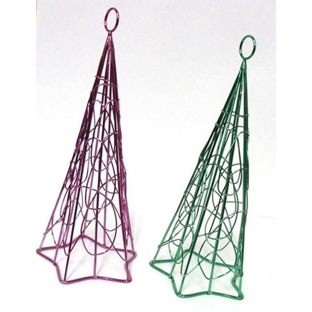 【新商品】クリスマスツリー　メタルカラー