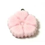 【日本製】キャストチャーム　葉（上下カン付）