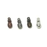 【日本製】コットンパール　片穴　8mm　200個入