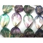 【日本製】ヴィンテージアクリル　カボション　琥珀カラー　ハート