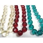 【日本製】キャストチャーム　お花（上下カン付）