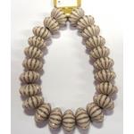 【日本製】8mm　イミテーションパール オリジナルベージュカラー　通し穴