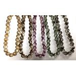 【日本製】ヴィンテージアクリル　カボション　琥珀カラー