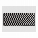 モノクロシェブロンフェイスタオル