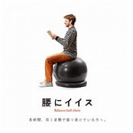 バランスボール 腰にイイス 55cm 安定リング ポンプ付 #54145