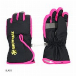 防水インナー内蔵 スキー手袋 ジュニア 子供  防寒手袋 スノーグローブ TT1..