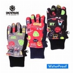 【SNOWMARK】防水 スキー手袋 キッズ 子供 TT81