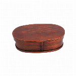 木製　一段　ビック　長方型　ナチュラル　バンド付き　曲げわっぱ弁当箱