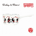 Disney（ディズニー）ミッキー&ミニー SH　ホーローミルクパン15cm・MMJ-02【豊琺瑯・YUTAKA-HORO】
