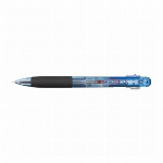 トンボ鉛筆 3色ボールペン リポーター3 透明ブルー BC-TRC40 00052818