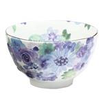 ■美濃焼単品■花工房飯碗 ピンク