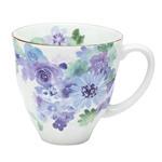 ■美濃焼単品■花工房マグカップ ピンク