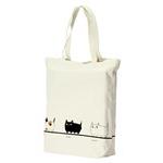 ■トートバッグ大 猫3兄弟 行進
