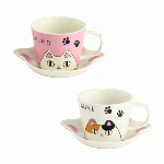 ■磁器単品■猫3兄弟ボール(3種)