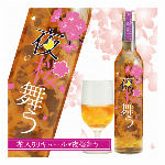 【1ケースで送料無料】桜の花びら入りリキュール！　”夜桜舞う　498ml”　※エリア条件あり