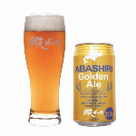 【1甲で送料無料】　シンプルだけどクセになる！　”網走ビール	ABASHIRI　Golden　Ale	350ml”