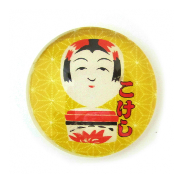 マグネットこけし大芥子 こけしマグネット