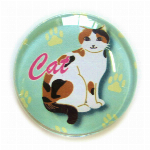 マグネットお座りネコ　ソックス 猫
