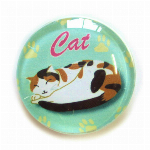 マグネット眠りネコ　ソックス 猫