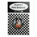 犬ピンバッジ ドッグｐｉｎｓ　ラブラドールレトリバー　ＢＬ 20mm