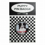 犬ピンバッジ ドッグｐｉｎｓ　ボーダーコリー　ＰＫ 20mm