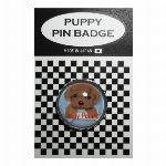 犬ピンバッジ ドッグｐｉｎｓ　トイプードル　ＰＫ 20mm
