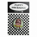 犬ピンバッジ ドッグｐｉｎｓ　ダックスフンド　ＹＥ 20mm