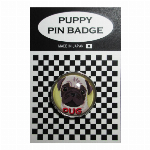 犬ピンバッジ ドッグｐｉｎｓ　ダックスフンド　ＧＲ 20mm