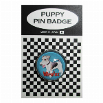 犬ピンバッジ ドッグｐｉｎｓ　ワイヤーフォックステリア　ＢＫ 20mm