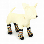 【L'ange】DOG SOCKS  border brown　M