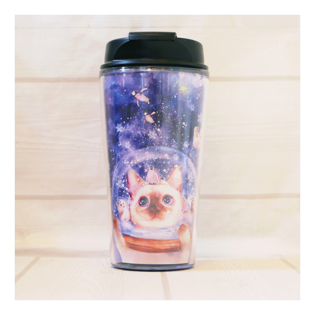 タンブラー ねこ「スノードームのおともだち」