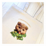 トートバッグ　ねこ「FUYUNEKO Mサイズ」