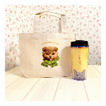 トートバッグ　ねこ「FUYUNEKO Sサイズ」
