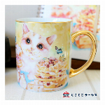 マグカップ　ねこ fleurs&chats