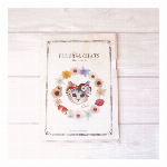 A5クリアファイル ねこ「fleurs&chats」