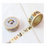 マスキングテープ ねこ「NIRAMEKKO-しましま-」