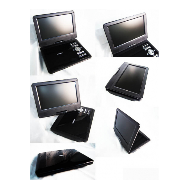 CICONIA 9インチポータブルDVDプレーヤー CPD-9100BK - 株式会社センター商事 [品番：7533324]  の卸・問屋・仕入れ・卸売り【ザッカネット】