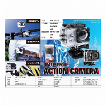 防水アクションカメラ　YD-1712